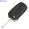 Jingyuqin Replacement 3Buttons Remote Car Key Shell Cover For Ford KA 3 Button Remote Flip Key Case