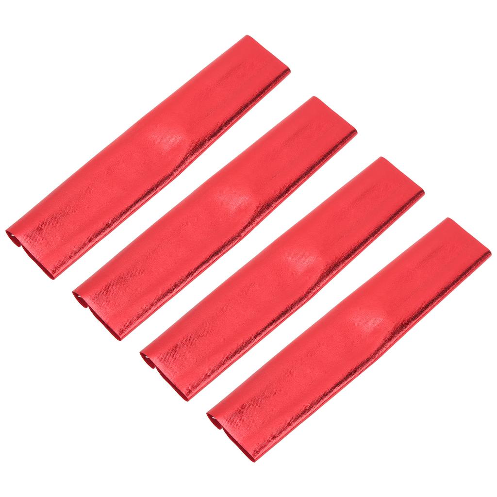 4PCS RC Shock Absorber Cover Polyester Dustproof Breathable Dust Cover for 1 8 RC Car Red