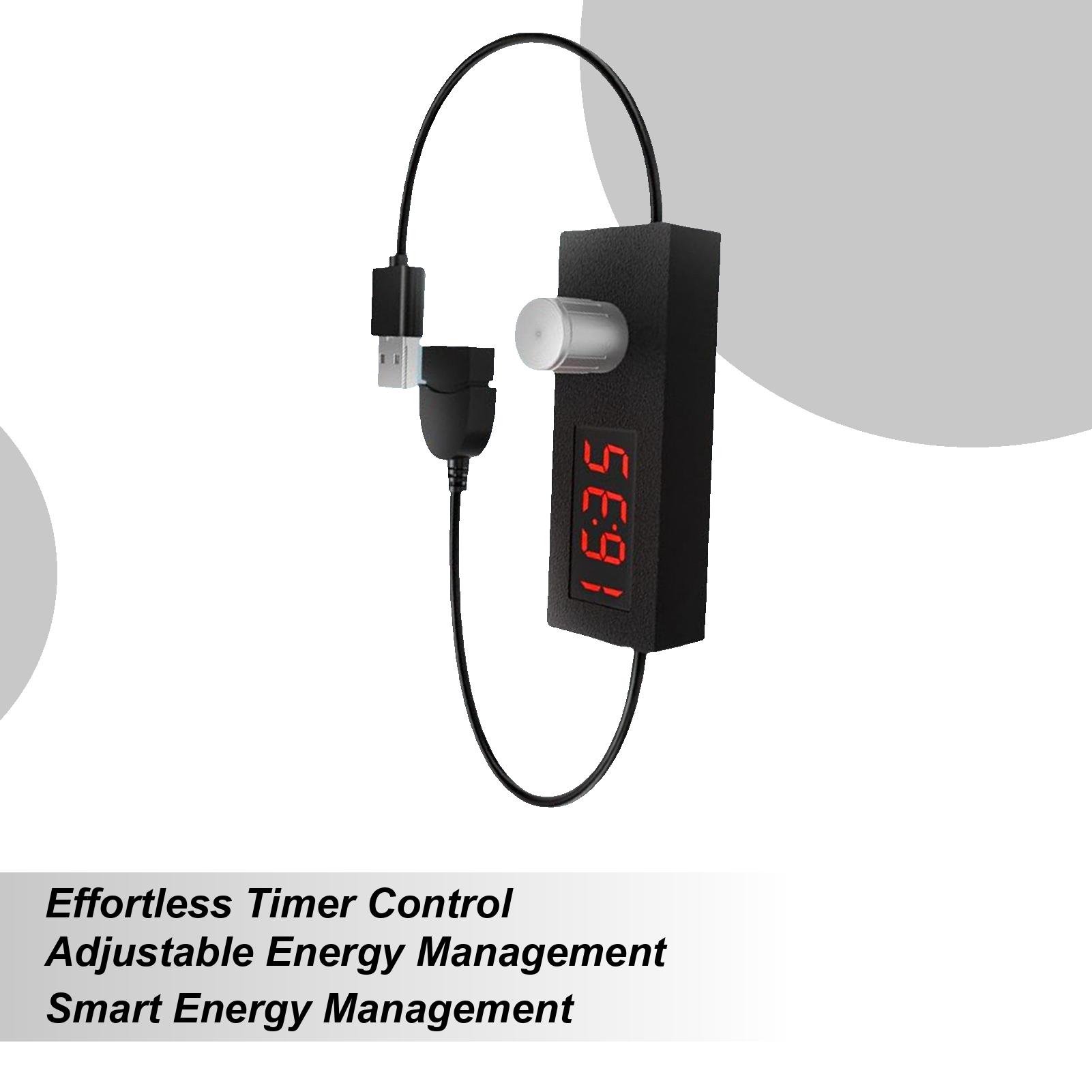 

Цифровий USB Таймерний Перемикач Шнур Провід Цифровий 24-годинний Регульований Таймінг Вимикачі Енергозбереження Таймер Зворотного Відліку Вимикачі Автоматичного Вимкнення CN