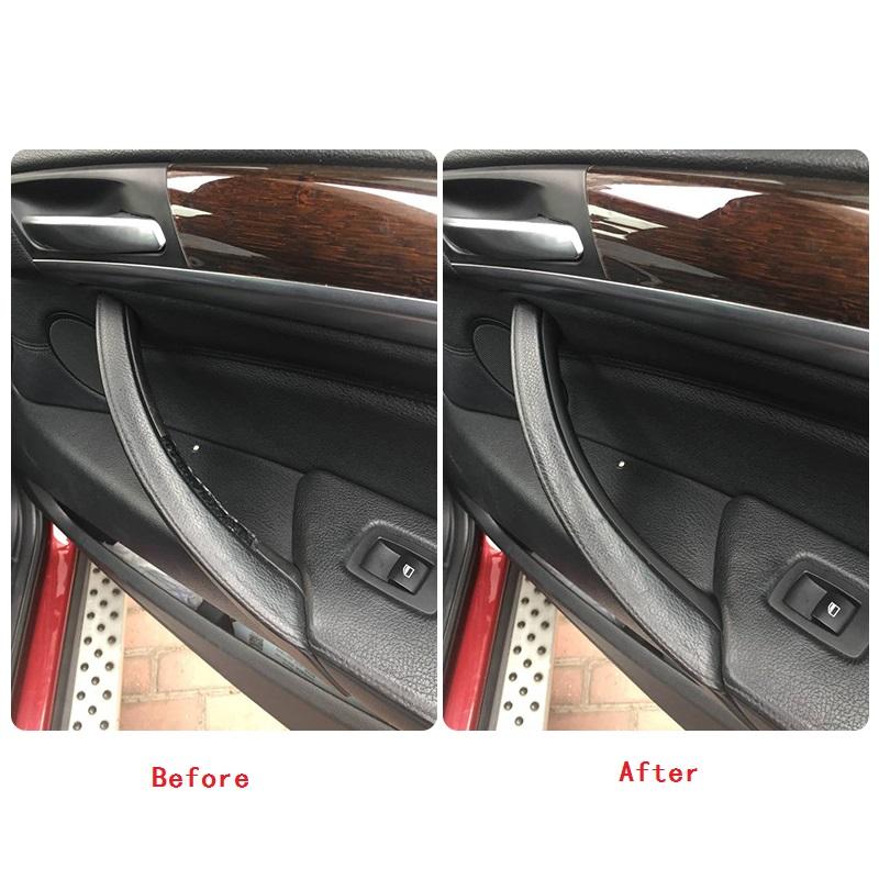 For BMW X5 X6 E70 E71 E72 51416969402 Right / left Interior Door Handles Inner Door Panel Handle Pull Trim Cover
