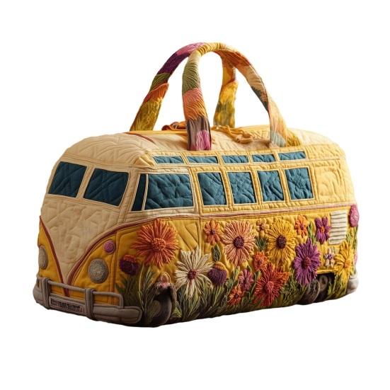 

Bag Removable Adjustable Shoulder Strap Quilted Reinforced Sturdy Handle Stitching Travel Organizer L