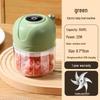 Six-Blade Mini Garlic & Food Chopper with Transparent Cup