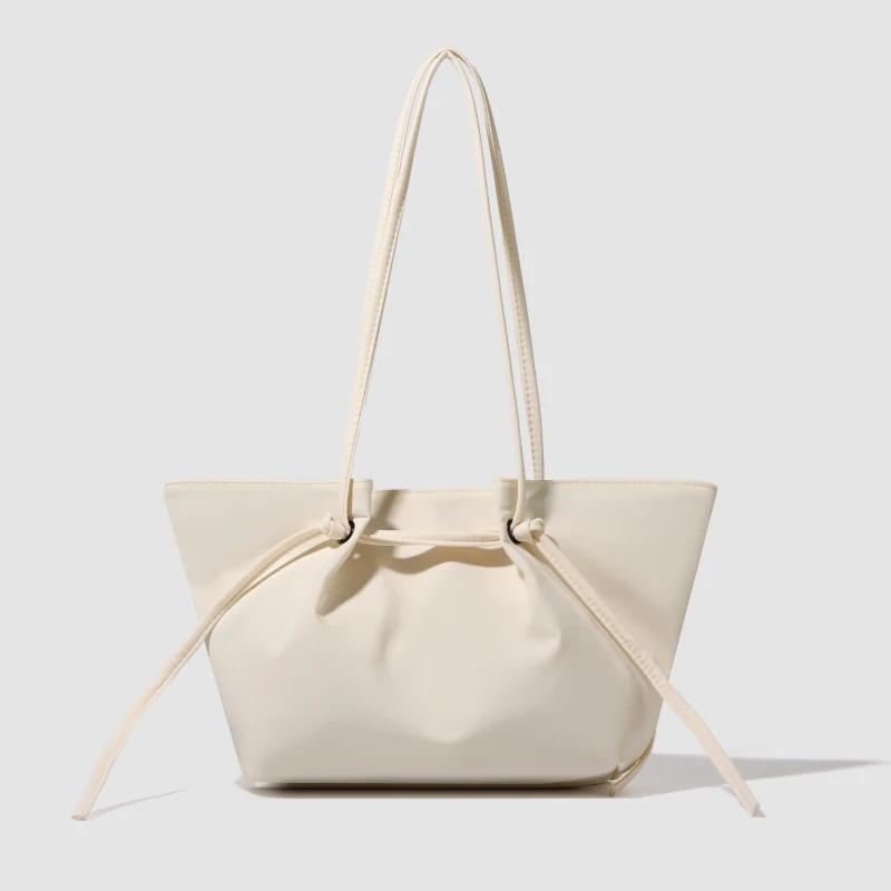 New Large Capacity Solid Oxford Shoulder Bags Temperament Commuting Casual Totes Bags 2026 Hot Sale Summer Sweet Bags for Women