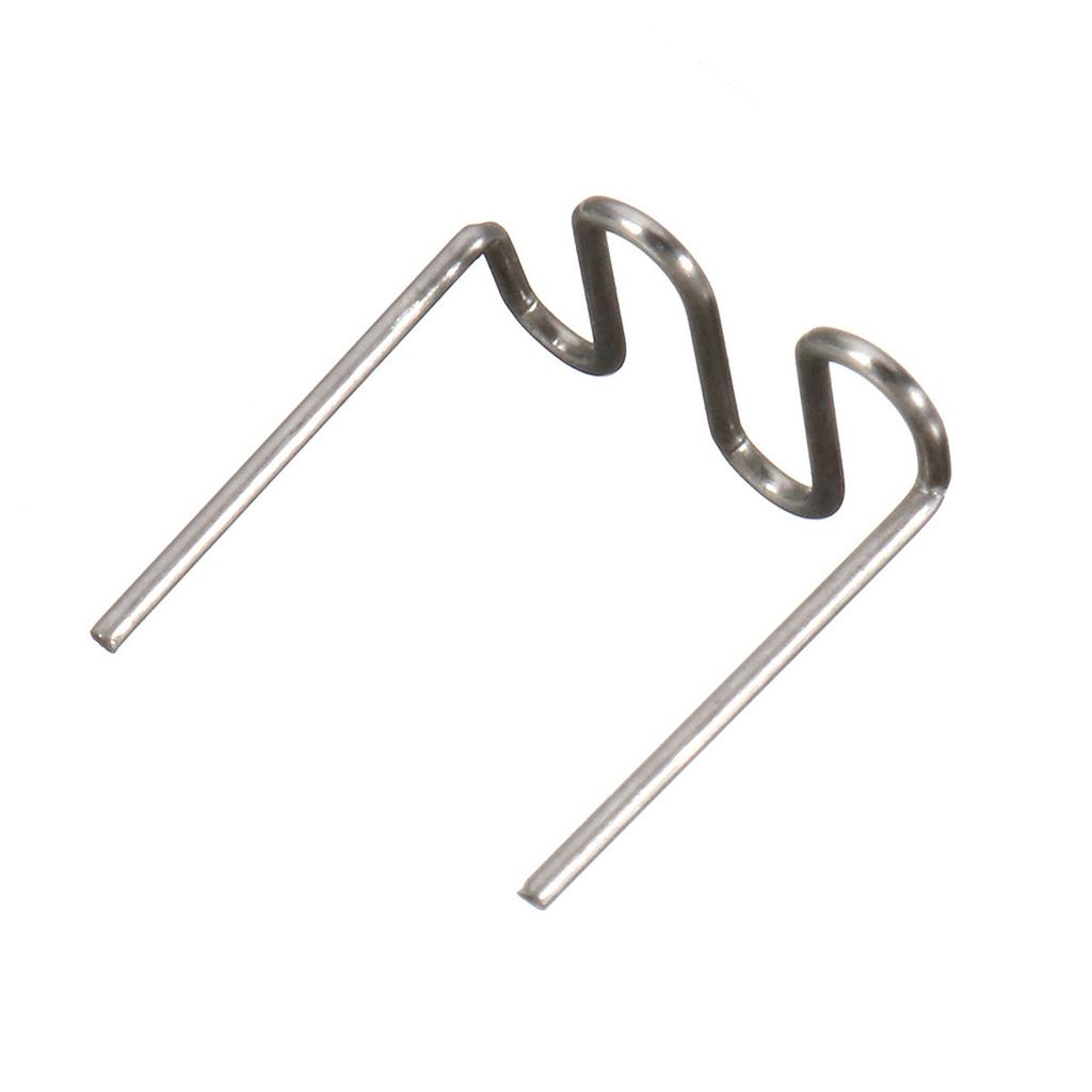 Universal 100 Pcs Set Precut 0.6mm 0.8mm Hot  Flat Staples For Plastic Stapler Repair Welder repair tool