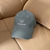 2025 new bow baseball cap trend, spring and autumn student couples, small and versatile sunscreen sunshade peaked hat