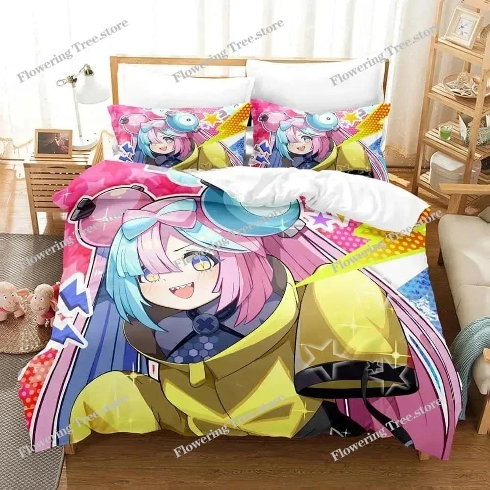 Anime Kawaii Chicas Iono Juego de Ropa de Cama Individual Twin Full Queen King Size Juego de Cama para Dormitorio de Adulto Niño Funda Nórdica Juegos Para Textiles del Hogar