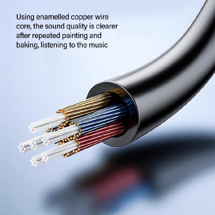 100-300cm Long Type C Male Plug To Bare Wire Open End Cord Wire for Headset and Earphone Cable Replacement