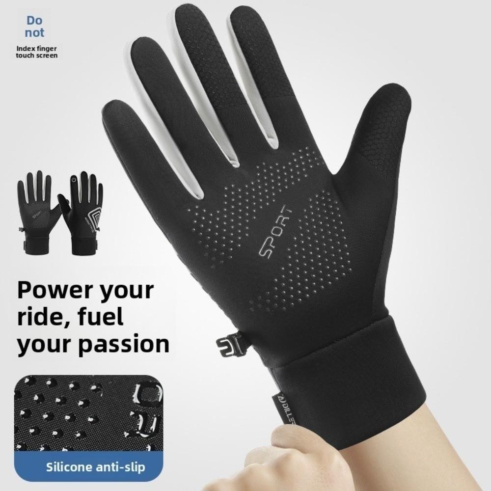 Anti Slip Touch Screen Gloves Waterproof Warm Gloves New Winter Bicycle Gloves  Autumn Winter