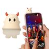 Ghostees Mystery Phone Buddy Halloween Ghost Phone Accessory Mini Halloween Ornament Gifts Car Mirror & Dashboard Decorations