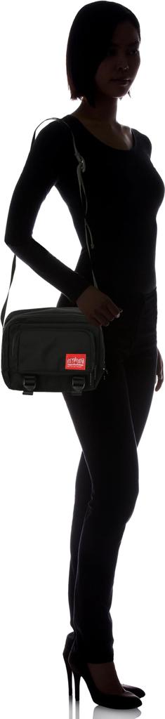 Manhattan Portage MP1418PXL Pixel Fisk Shoulder Bag in Black