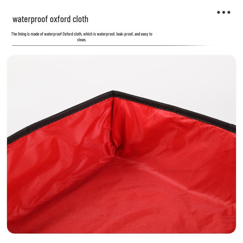 Portable Foldable Waterproof Oxford Cloth Cat and Dog Litter Box
