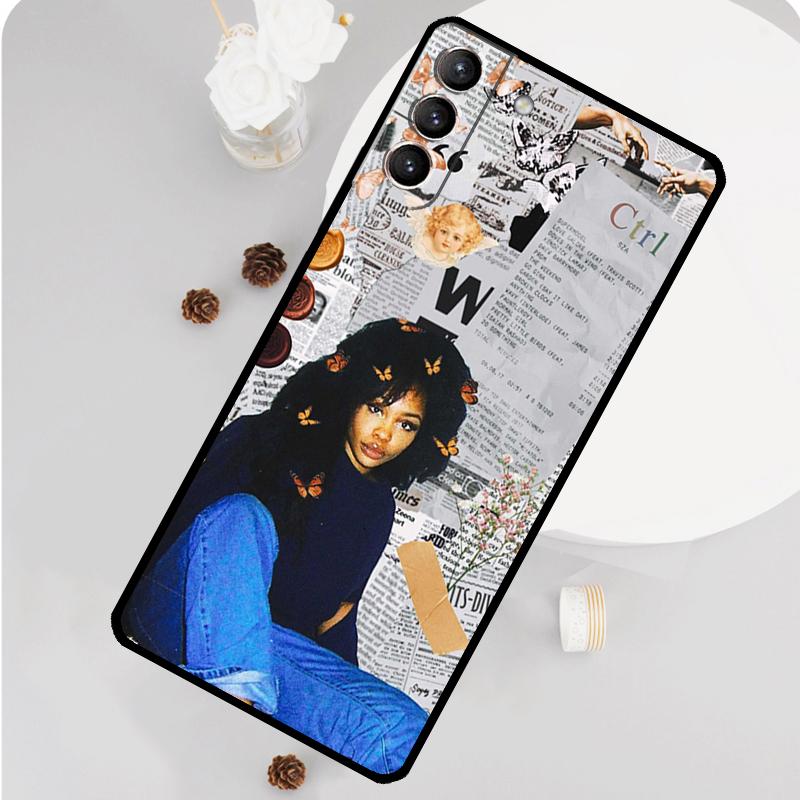 Sza Ctrl Alternate Album Phone Case For Samsung Galaxy S26 S25 S24 S20 S21 S22 S23 Ultra S10 Plus S25 FE Funda Cover