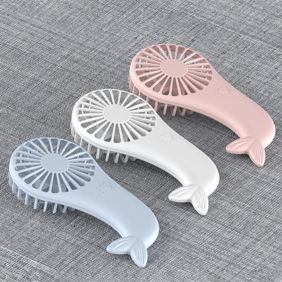 Cute Mermaid Charging Outdoor Mini Portable USB Handheld Summer Cooling Fan