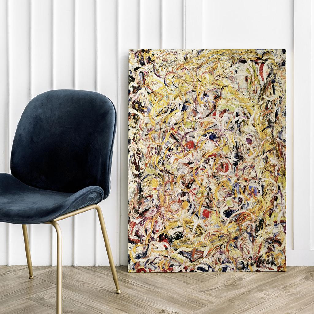 Obraz na płótnie abstrakcje Pollock