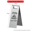 Standard A-frame Signs: Hotel, Commercial, Hospital, Warning, Toilet, Caution Steps, Slippery