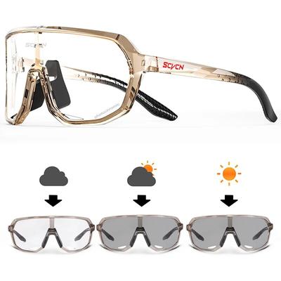 Cycling Glasses Photochromic Men Sunglasses for Mountain Bike Road Bicycle Eyewear MTB Cycle Goggles Sports UV400 Glasses