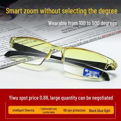 Selbstjustierende HD Blaulichtfilter Lesebrille - Stilvolles Unisex-Design