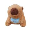 Adorable Capybara Plush Keychain Soft Toy Cuddly Animal Figure For Kids