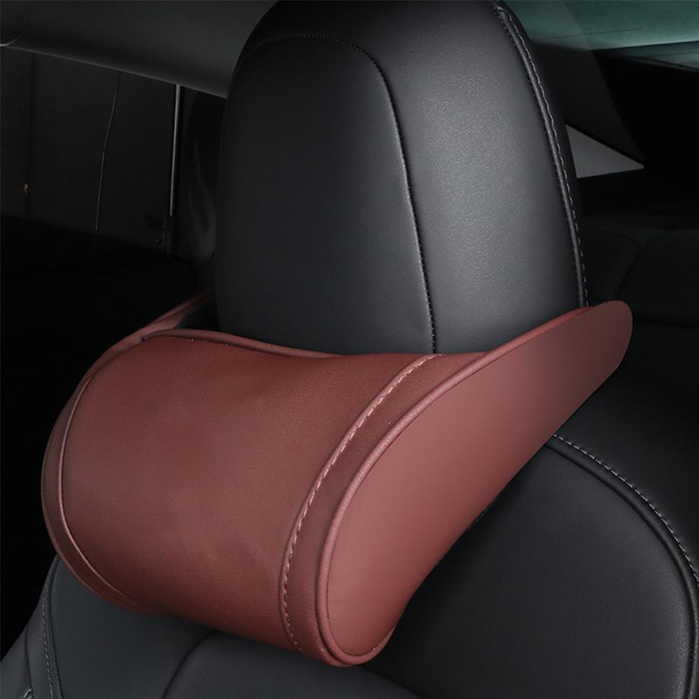 Neck Pillow Headrest Pillow Automobile Seat Neck Rest Auto Seat Head Support Pillow Model Y Accessories Used for Tesla Model