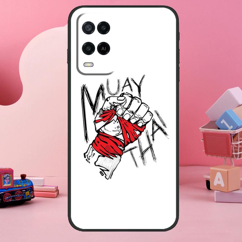Muay Thai Fall für Oppo A74 A94 A54 A17 A57 A77 A76 A16 A96 A18 A60 A80 A40 A38 A58 a78 A98 A15 A5 Pro