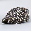 Retro Beret Women Spring Vintage Floral Print French Cap Peaky Blinders Hats Peaked Cap Women American Flat Hats Newsboy Cap