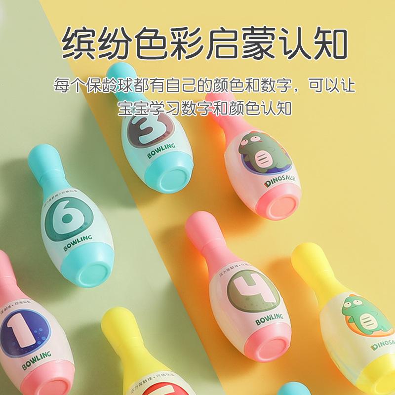 Kids Bowling Toy Set Indoor Outdoor Parent Child Interactive Educational Toy