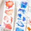1pcs/1lot Decorative Adhesive Tapes Watercolour Masking Tapes Junk Journal Scrapbooking Stikcers Paper Japanese