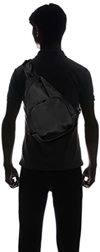 Anello A5 Crossbody Bag, Water-Repellent/Multi-Storage, NILE ATS0757, Black