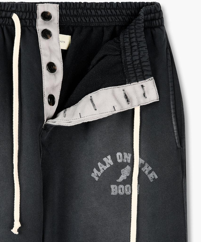 MAN ON THE BOON Cotton Terry Sweatpants_Black 4716112008