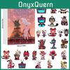 Hazbin Hotel Christmas Countdown Calendar With Acrylic Decorations For Holiday Gifts