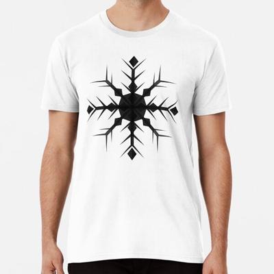 Black Christmas Snowflake T Shirt Holiday WiT-Shirt S-5XL Best T-Shirt