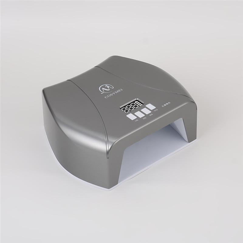 Portable LED Blue Smart Induction Manicure Lamp with Quick-Dry Gel Curing & Four-Speed Timer