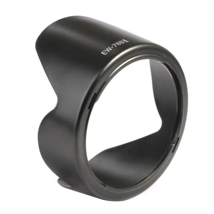 EW-78BII Lens Hood Shade for Canon EF 28-135mm f/3.5-5.6 is USM Lens (Black)
