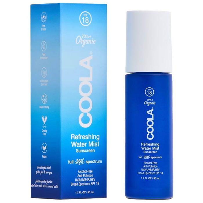 

Coola Full Spectrum 360 Refreshing Water Mist Organic Face Sunscreen Spf18 50ml