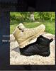 Men's Tactical Desert Combat and Mountaineering Boots for Outdoor Camping and Wilderness Sports