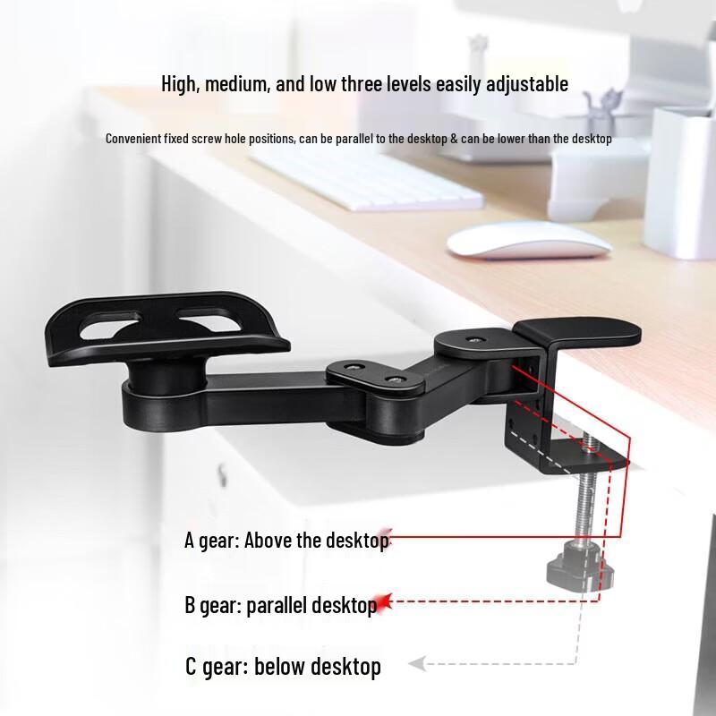 Adjustable Ergonomic Computer Arm & Wrist Rest (2-Pack)