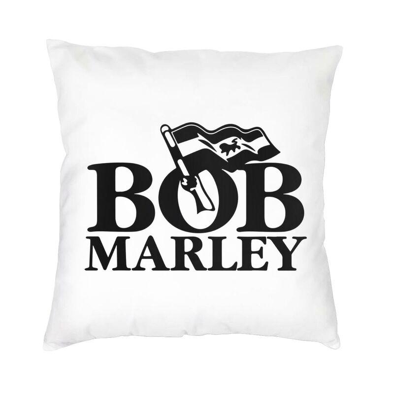 Luxury Jamaica Reggae Music Bob Marley Throw Pillow Cover Home Decor Custom Square Cushion Cover 45x45 Pillowcover for Sofa