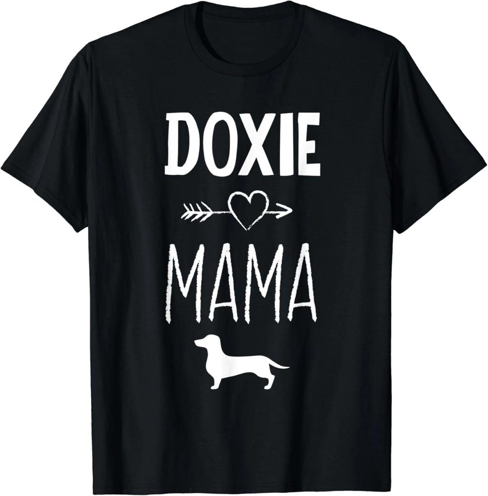 Doxie Mama T-Shirt Funny Dachshund Dog Lover GifT-Shirts Gift Unisex T-Shirt