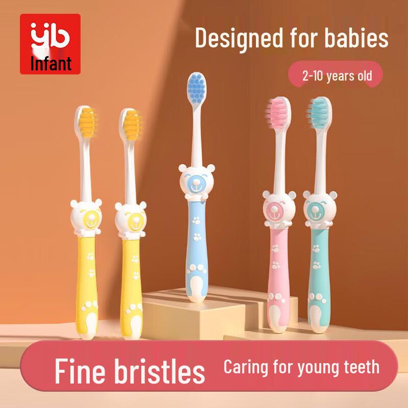 INBER Kids Soft Bristle Toothbrush 5-Pack