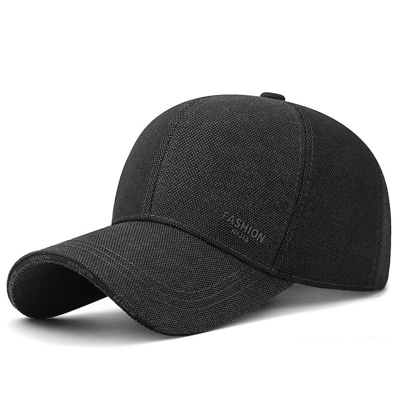 Men's Baseball Cap Hot Stamping Letter Middle-aged Sunshade Cap