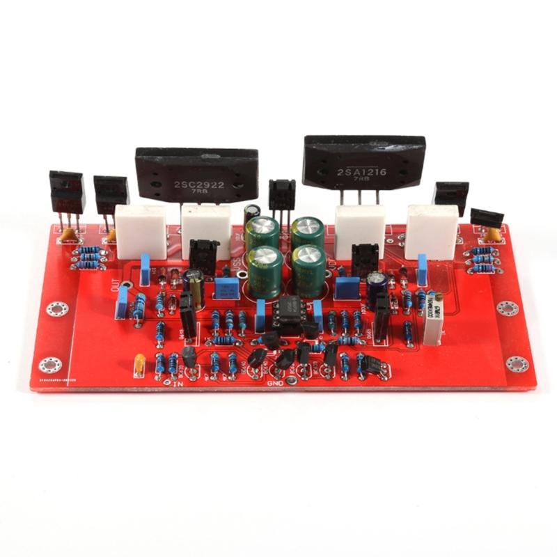 Power Amplifier StereoAmp HiFi Y Base On 933 Circuit Feedback 150W 2SA1216 2SC2922 for Home Theaters