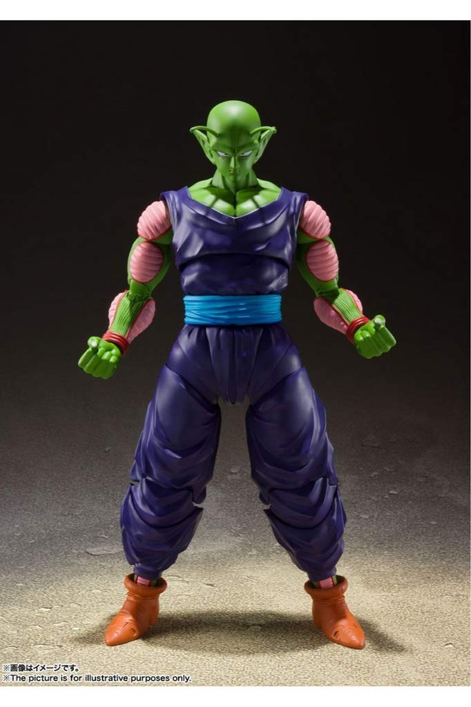 TAMASHII NATIONS Dragon Ball Z Piccolo Den stolte namekianeren 160mm Malt bevegelig figur S.H.Figuarts - - Ca. ABS&PVC