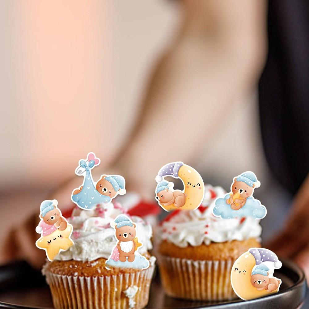 Goodnight Theme Bear Confetti Birthday Event Desktop Decoration Props Throwing