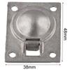 Boat Lifting Ring Pull Flush Mount Handle Stainless Steel Hatch Latch