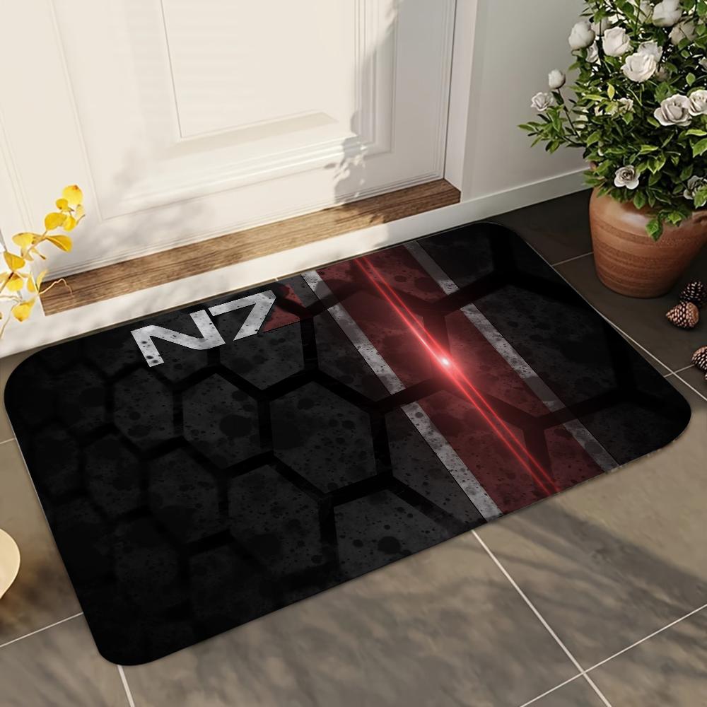 1pc N-N7 Mass Effect Bathroom Absorbent Mats Anti-Slip Mats Home Decor Supplies Carpets Home Kitchen Floor Mats