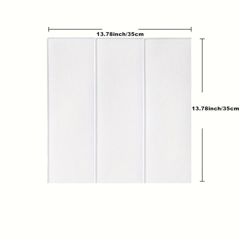 3D Wall Sticker Wood Grain Foam Self-Adhesive Do-It-Yourself 35X35Cm Waterproof And Moisture-Proof Ceiling Bedroom Kitchen Wallpaper