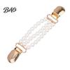 Pearl Embellished Dress Clip Vintage Sweater Clips for Women Girls, Retro Faux Pearl/Floral Cardigan Clips, Elegant Collar Waist Alteration