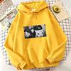 Hip Hop Cat Print Hoodies Spring Autumn Winter Casual Hoodies Sweatshirts Men Women Tops Streetwear