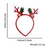 Christmas Party Charming Headband With Adorable Antlers And Design Fun