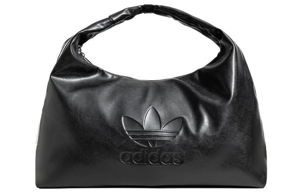 Adidas Originals Trefoil Polyurethane Cloud Bag, Sports Bag, Shoulder Bag Regular Unisex Black JE3208